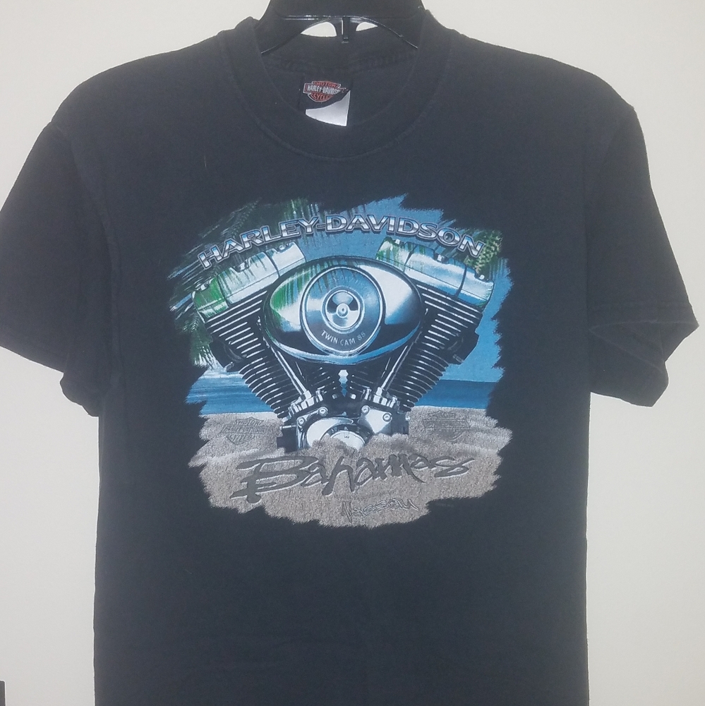 Harley Davidson Bahamas Shirt Sz Medium